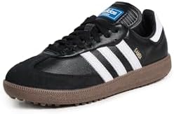 adidas Samba　ゴルフ　 ブラック adidas Tênis de golfe masculino Samba Spikeless, Multi, 5 Wide